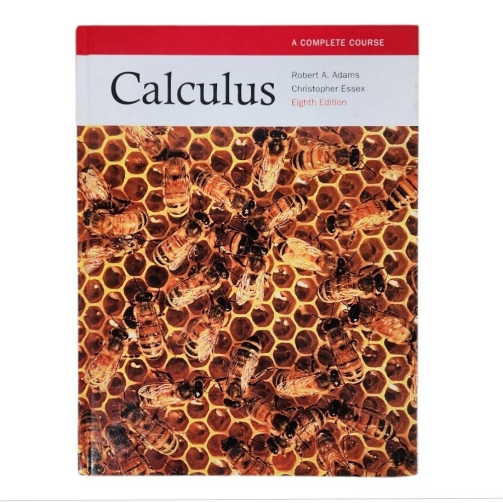 Calculus A Complete Course Eighth Edition Textbook Pearson 2013 Math